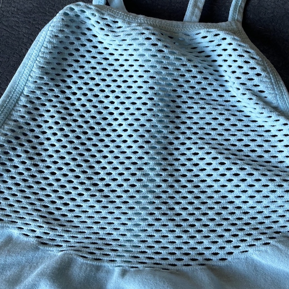 Mesh Top Blue Size S - Picture 2 of 5